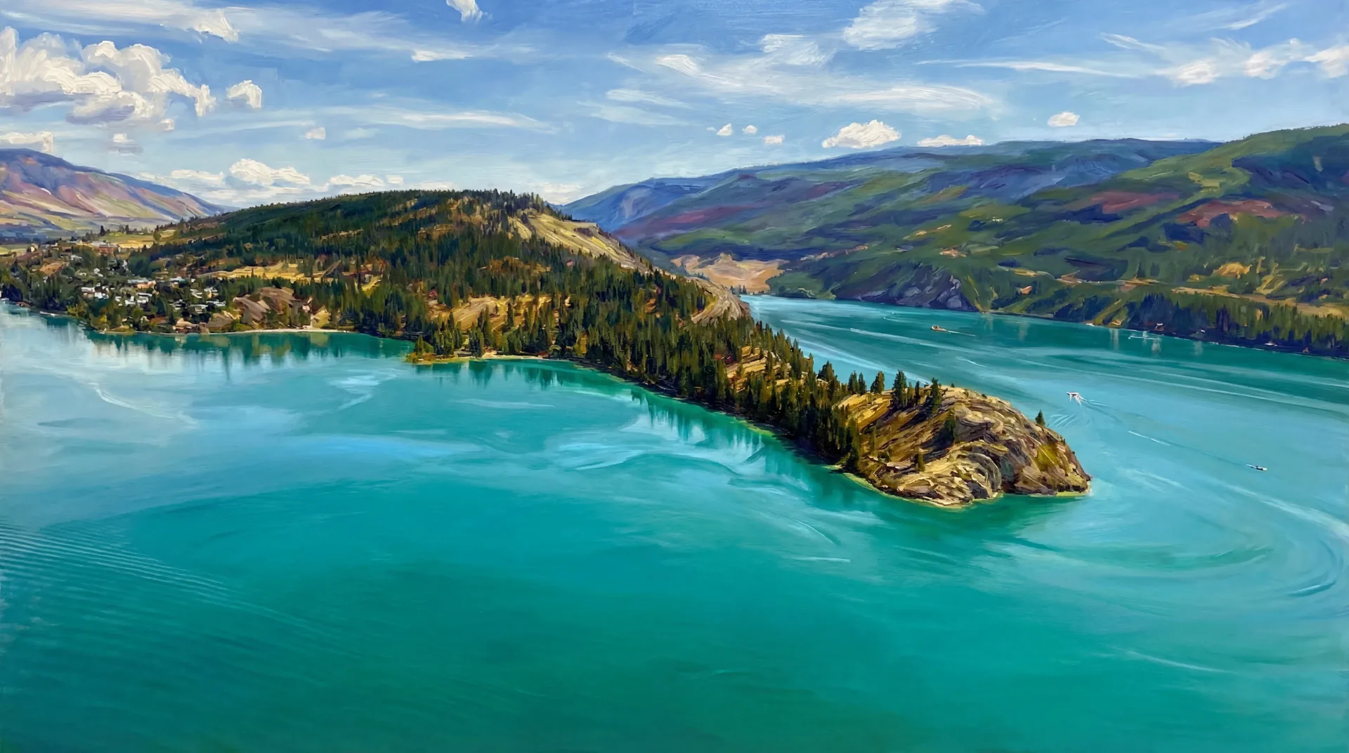 Scenic view of the Okanagan Valley — the service area of Okanagan Functional Rehabilitation